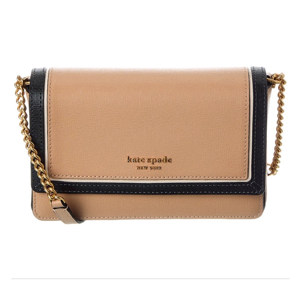 🤎🖤 NWT! Kate Spade Tan/Black Crossbody